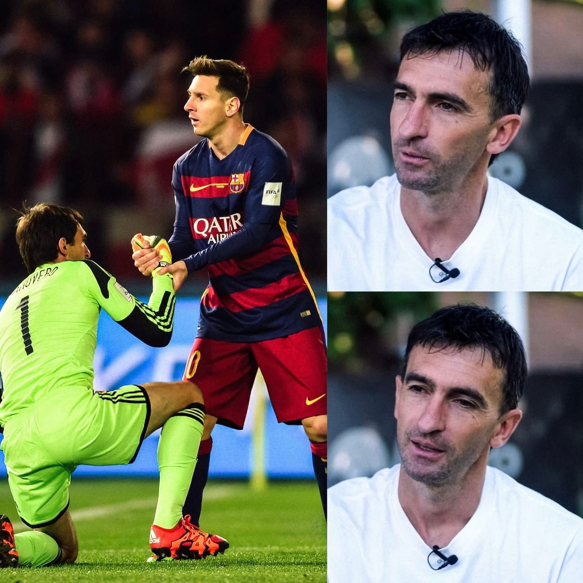 Leo Messi boots for Marcelo Barovero son