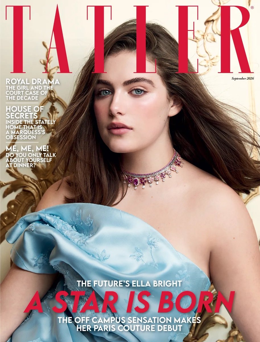 Ella Bright Tatler cover September 2026