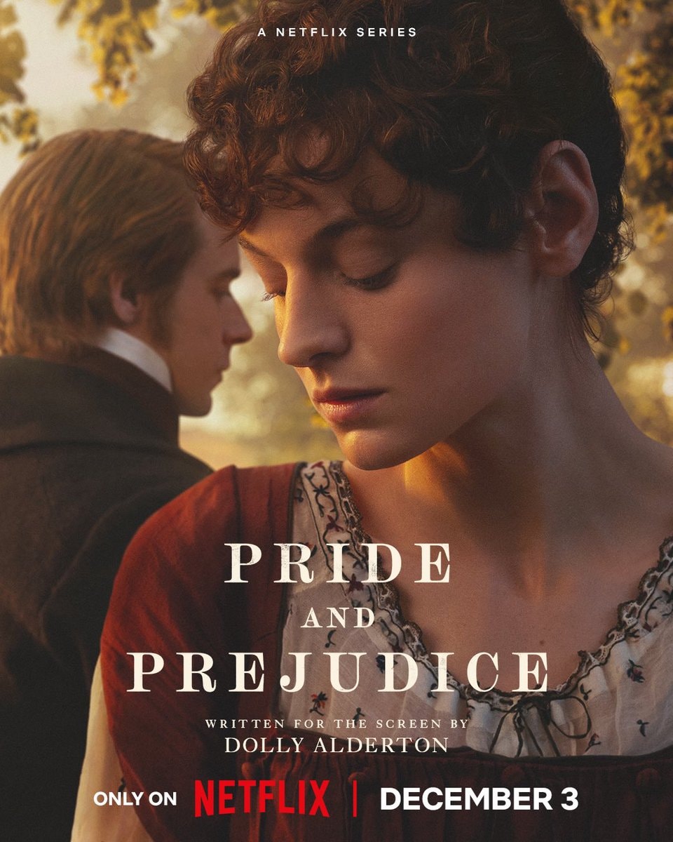 PRIDE AND PREJUDICE poster Emma Corrin PRIDE AND PREJUDICE poster Emma Corrin