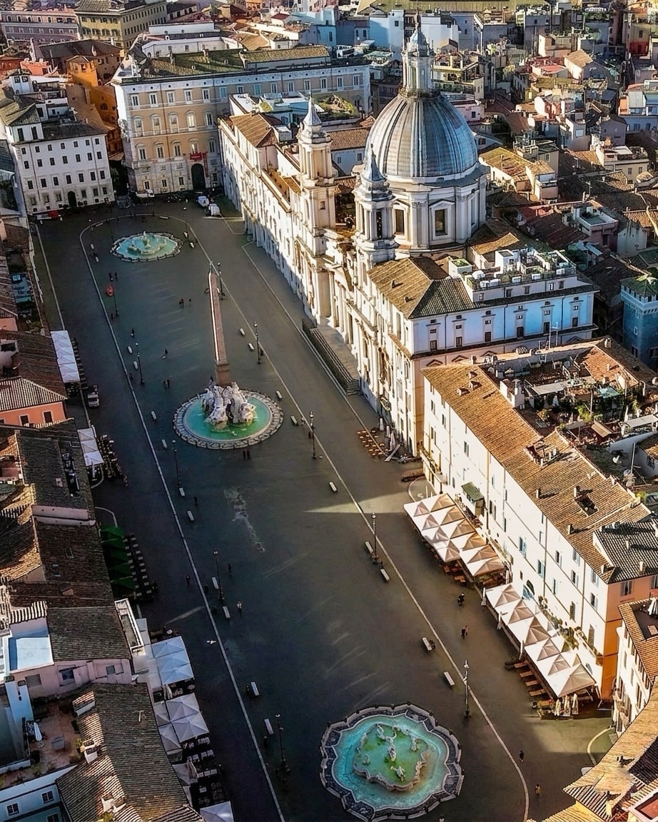 Rome Colosseum Aerial View (photo 3 of 4)