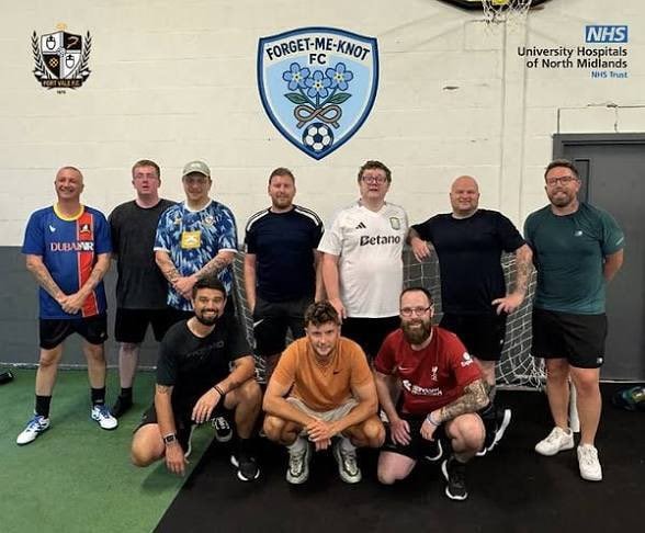 Forget Me Knot FC football team for grieving fathers (photo 2 of 2)