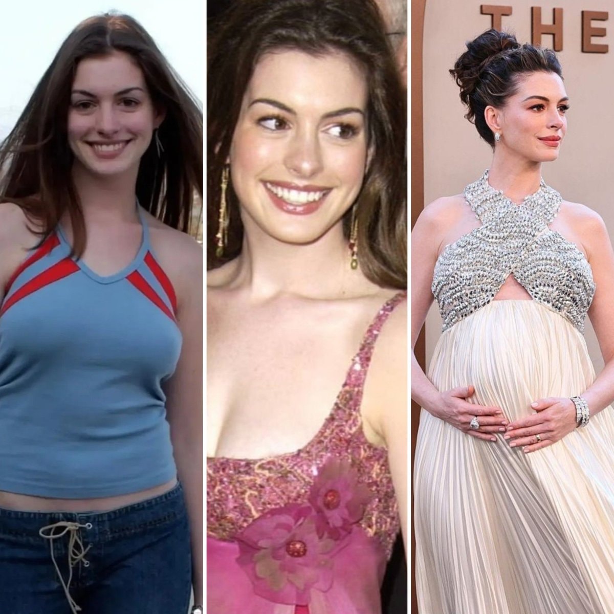 Anne Hathaway through the years