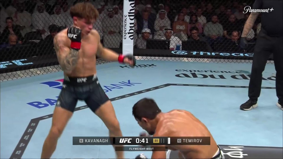 Kavanagh first round KO at UFC333