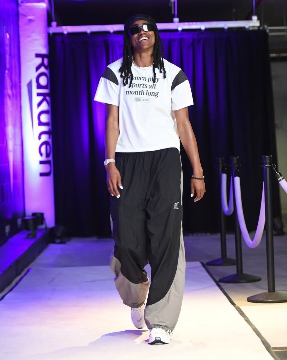 Tiffany Hayes before WNBA Finals game 2