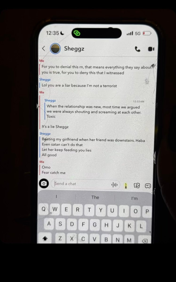 Phyna and Sheggz chat dispute (photo 3 of 3)