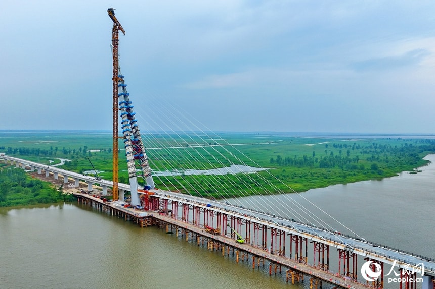 Jiangjunzhou Bridge construction site (photo 3 of 4)