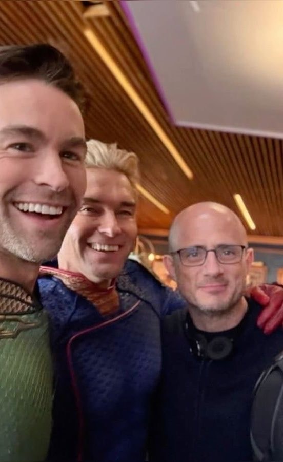 Antony Starr Eric Kripke The Boys Homelander Antony Starr Eric Kripke The Boys Homelander