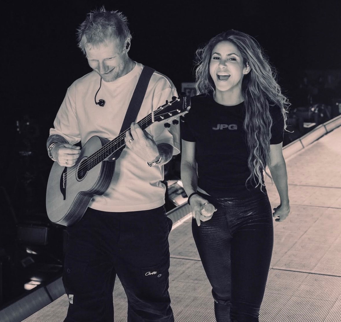 Shakira Tyla Ed Sheeran New York show (photo 2 of 2)