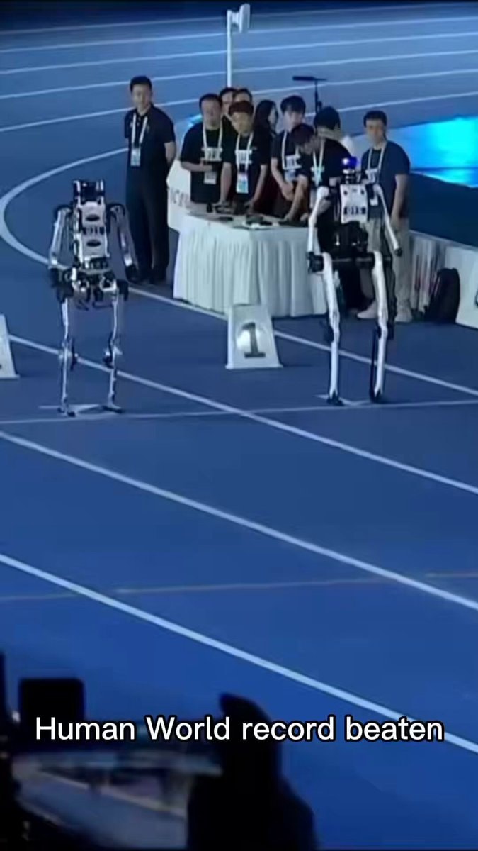 Chinese robots beat human records