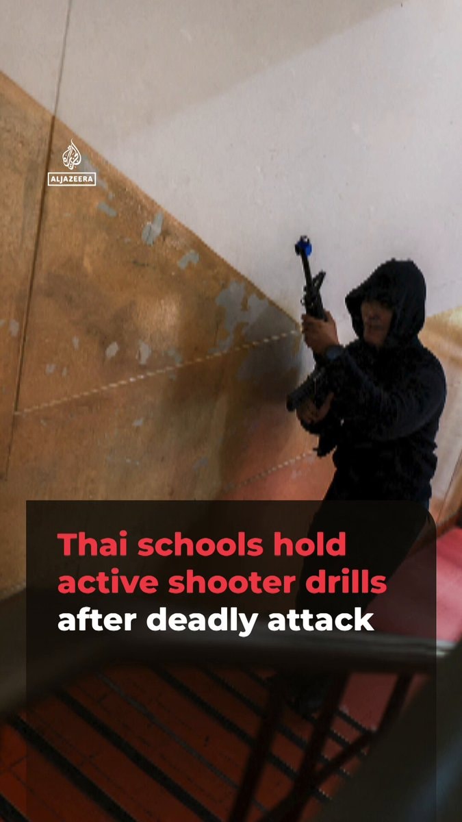 Thai schools active shooter drills