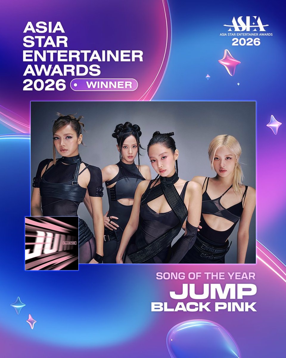 Pop Trends BLACKPINK JUMP Daesang Win (photo 2 of 2)