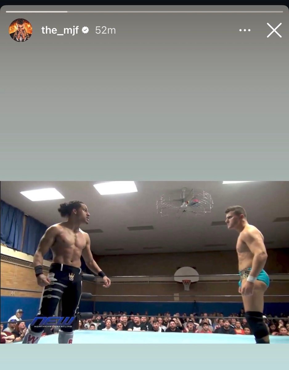 MJF and Carmelo Hayes Christian Casanova
