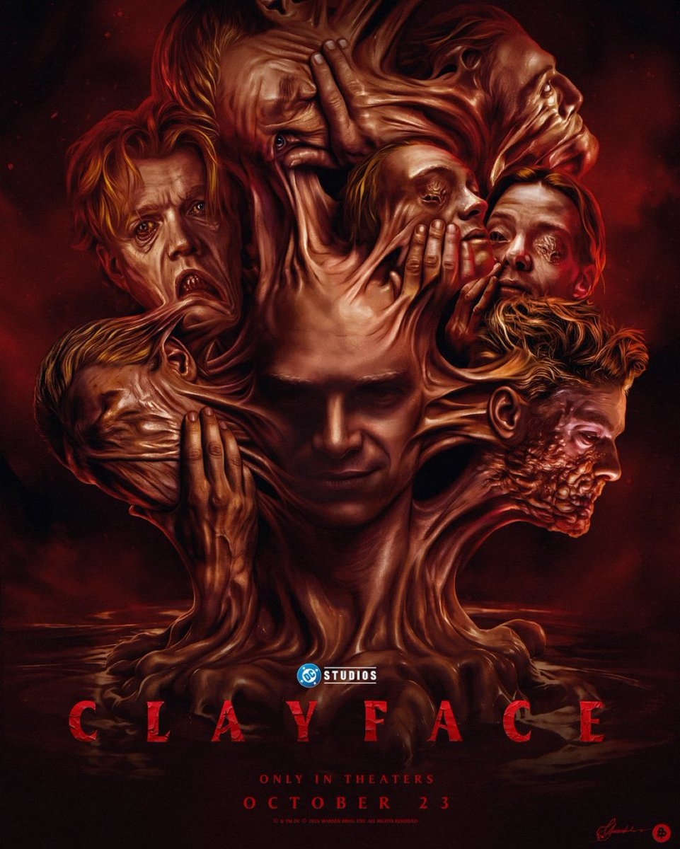 DC CLAYFACE movie poster