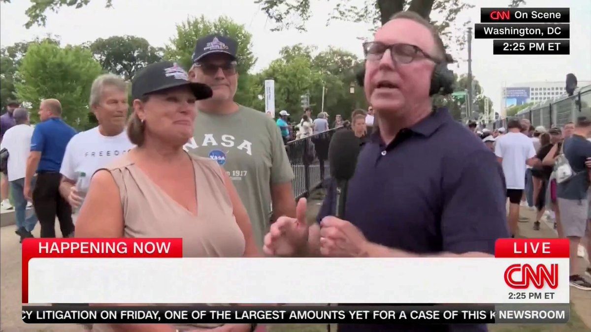 Karen on Freedom250 in Washington DC