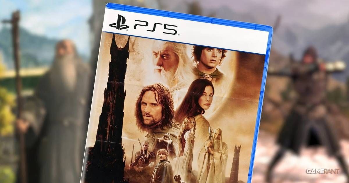 Lord of the Rings PS5 physical re-release Lord of the Rings PS5 physical re-release