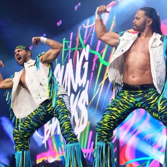 Young Bucks stage pose