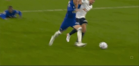 Declan Rice reaction moment