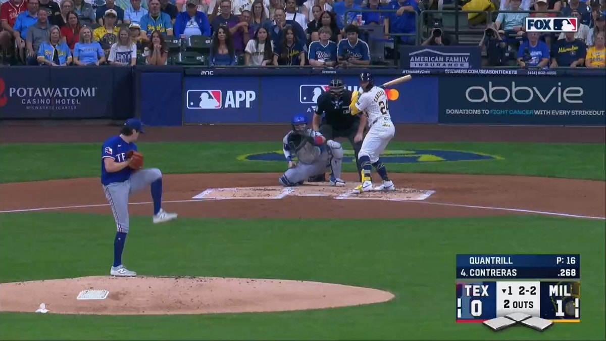 William Contreras Brewers home run