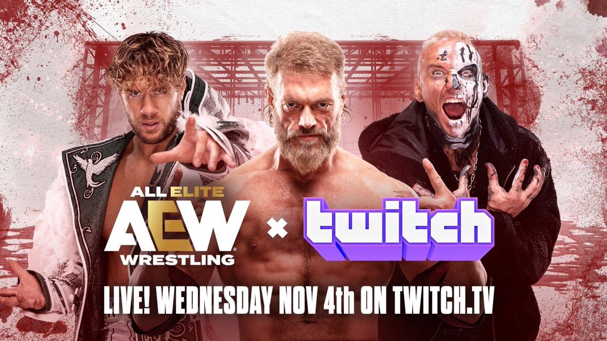 AEW Twitch interview before Blood and Guts