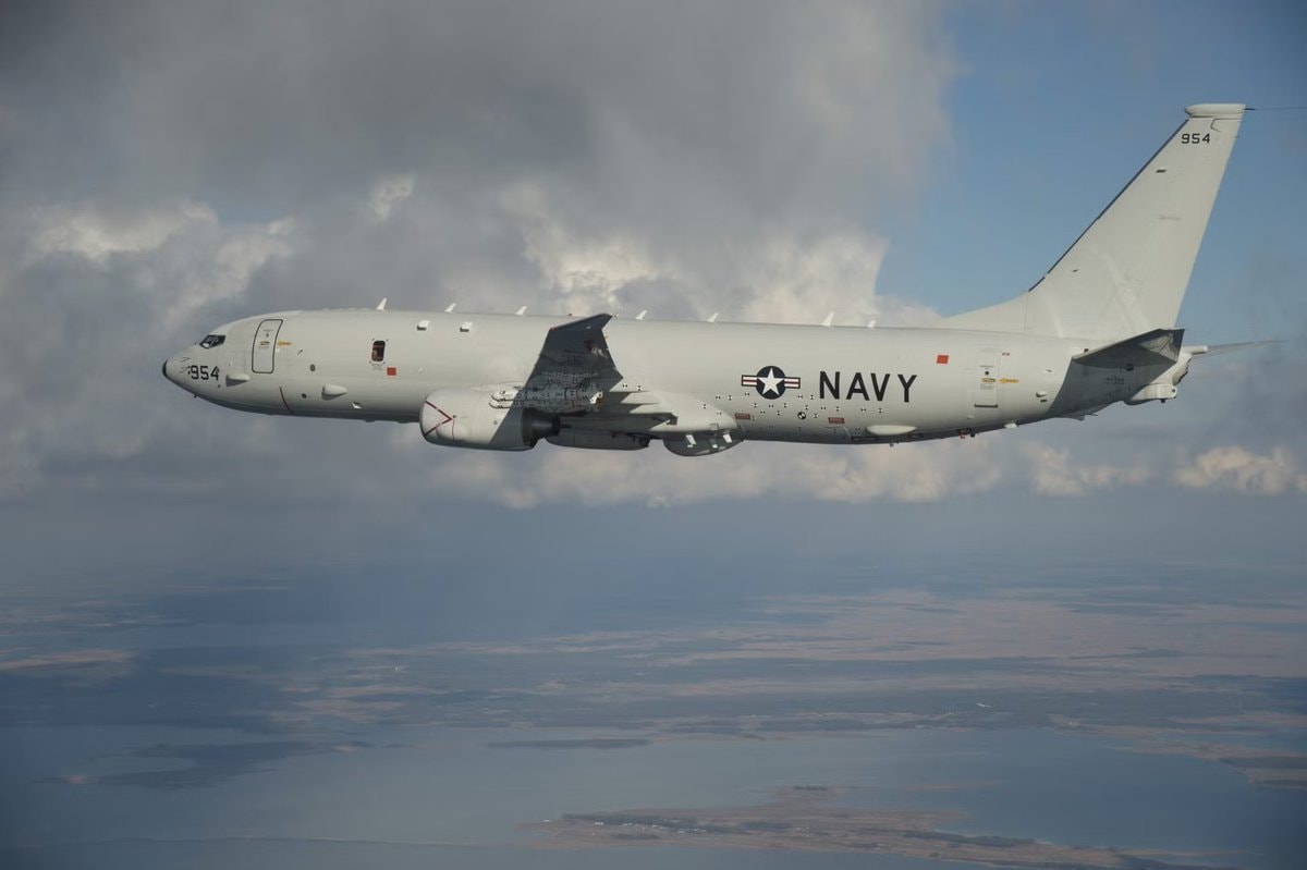 Boeing P-8A Poseidon over Hurghada (photo 2 of 2)