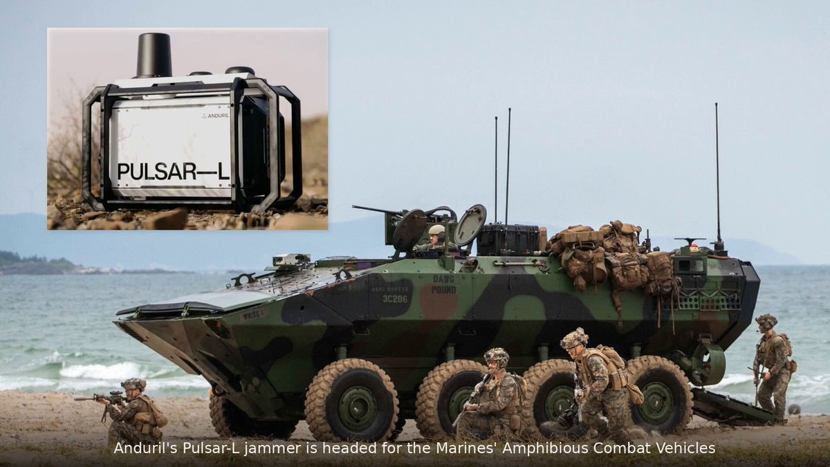 Marines buy Anduril Pulsar-L drone jammers