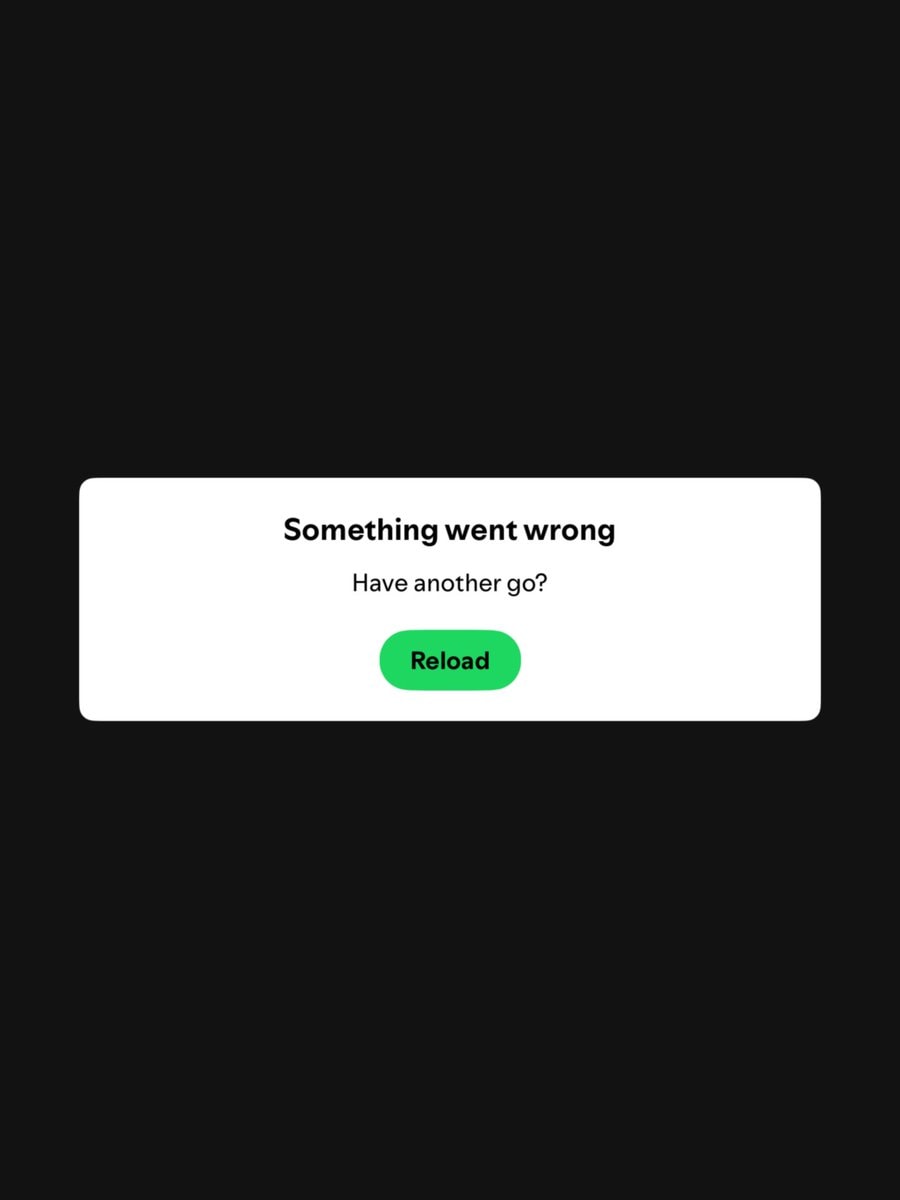 Spotify service outage
