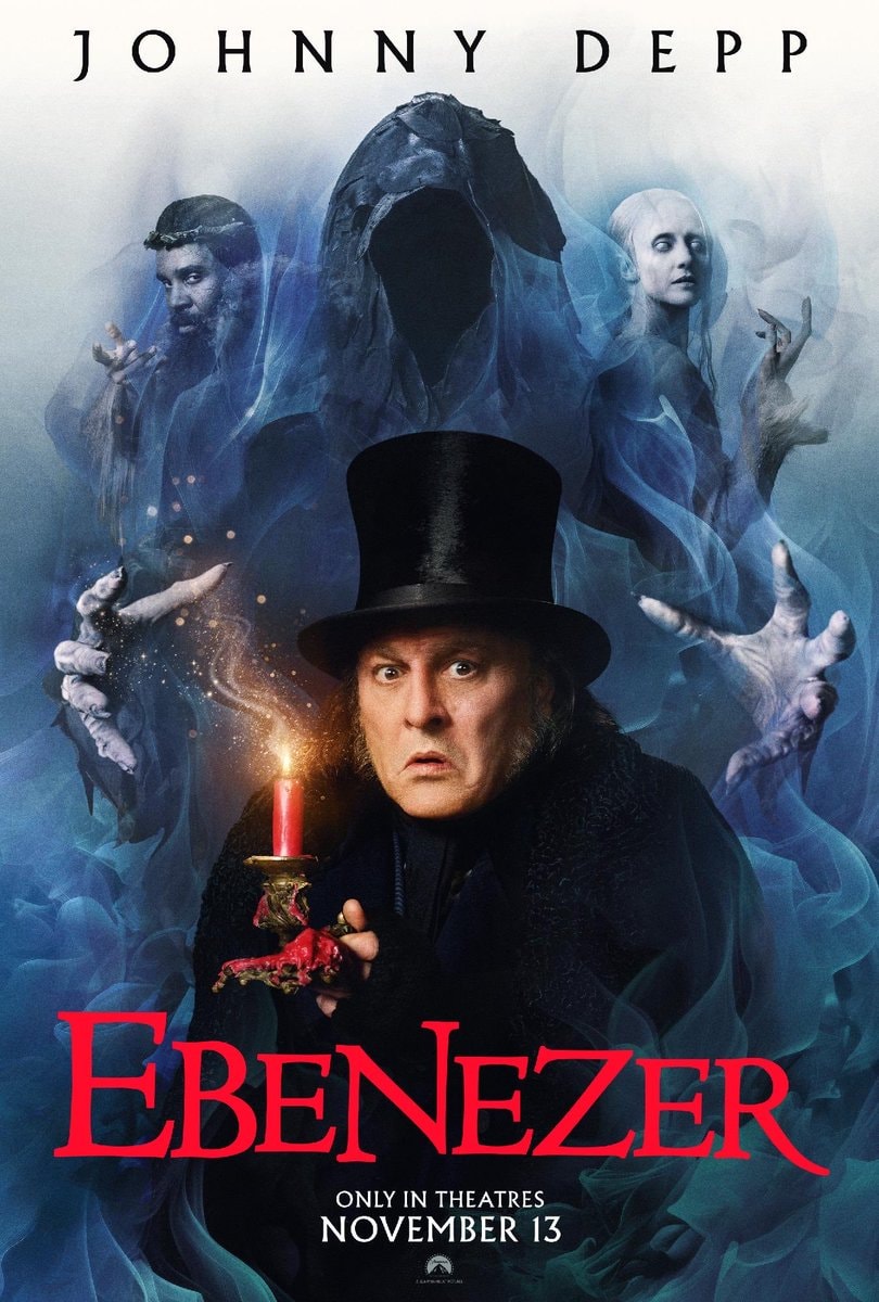 Johnny Depp EBENEZER poster