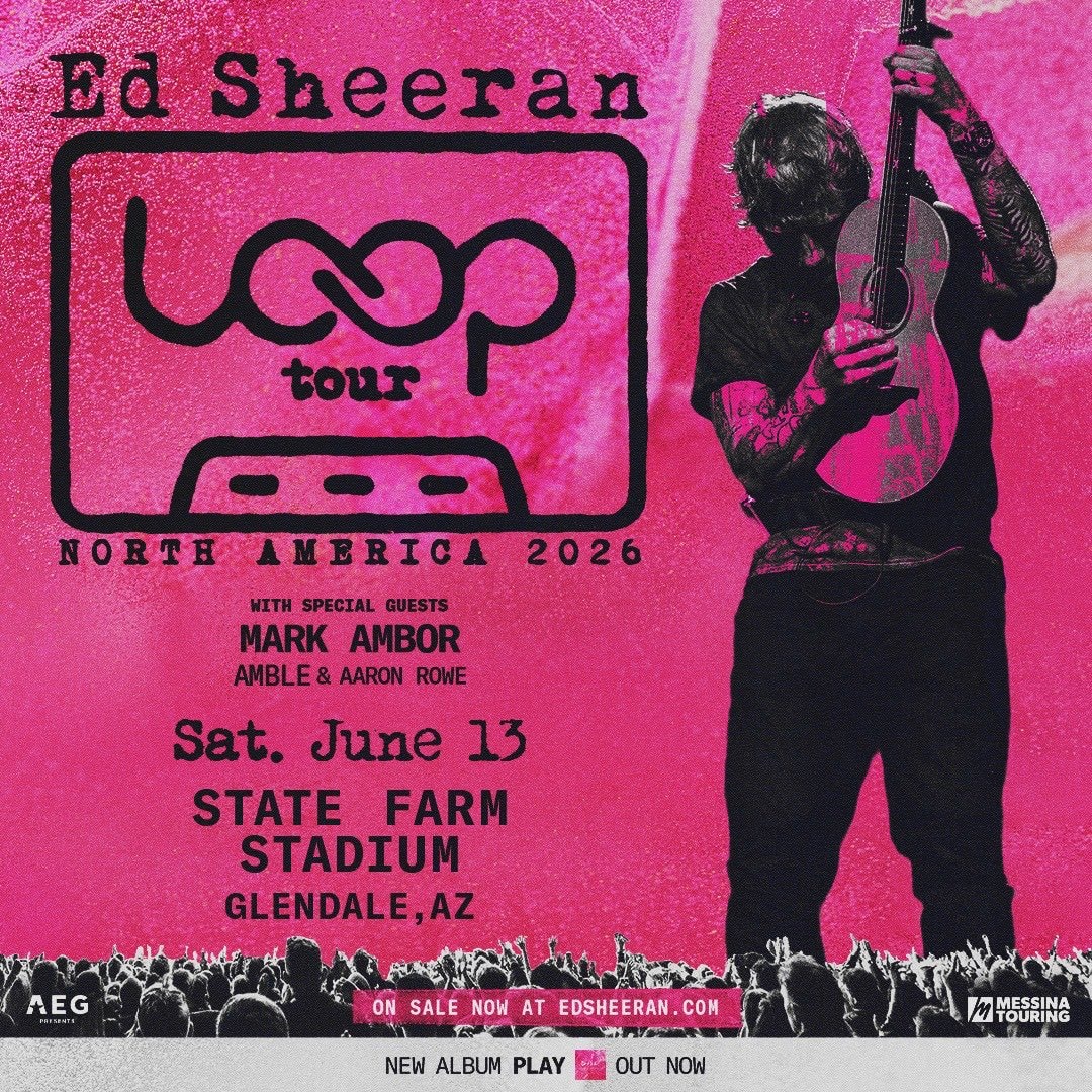 Mark Ambor Ed Sheeran tour Mark Ambor Ed Sheeran tour