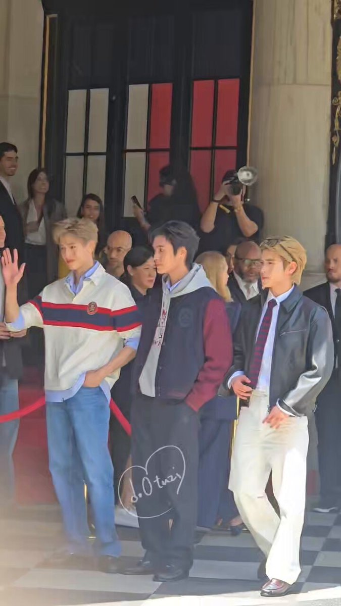 GeminiFourth and Phuwin at Tommy Hilfiger Fashion Show