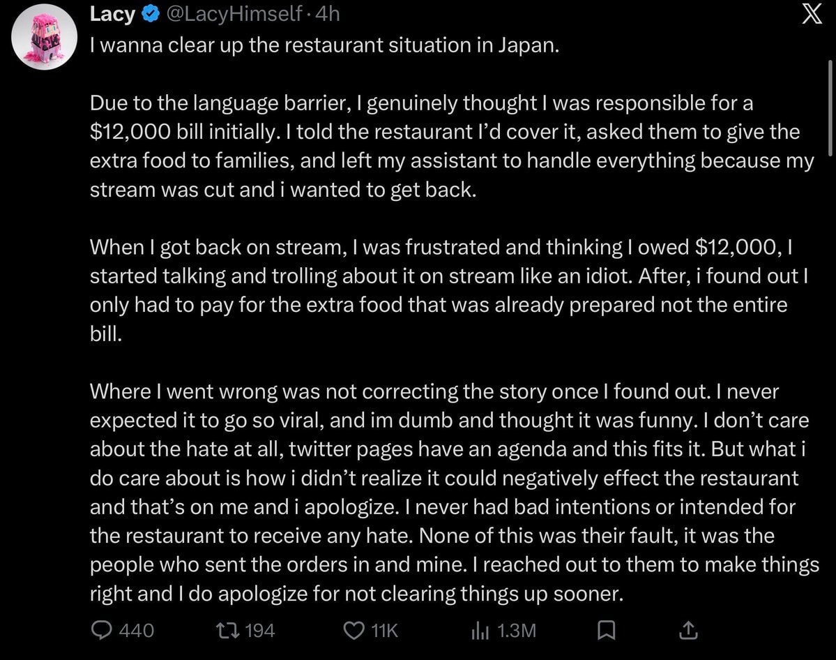 Lacy Japan bill clarification