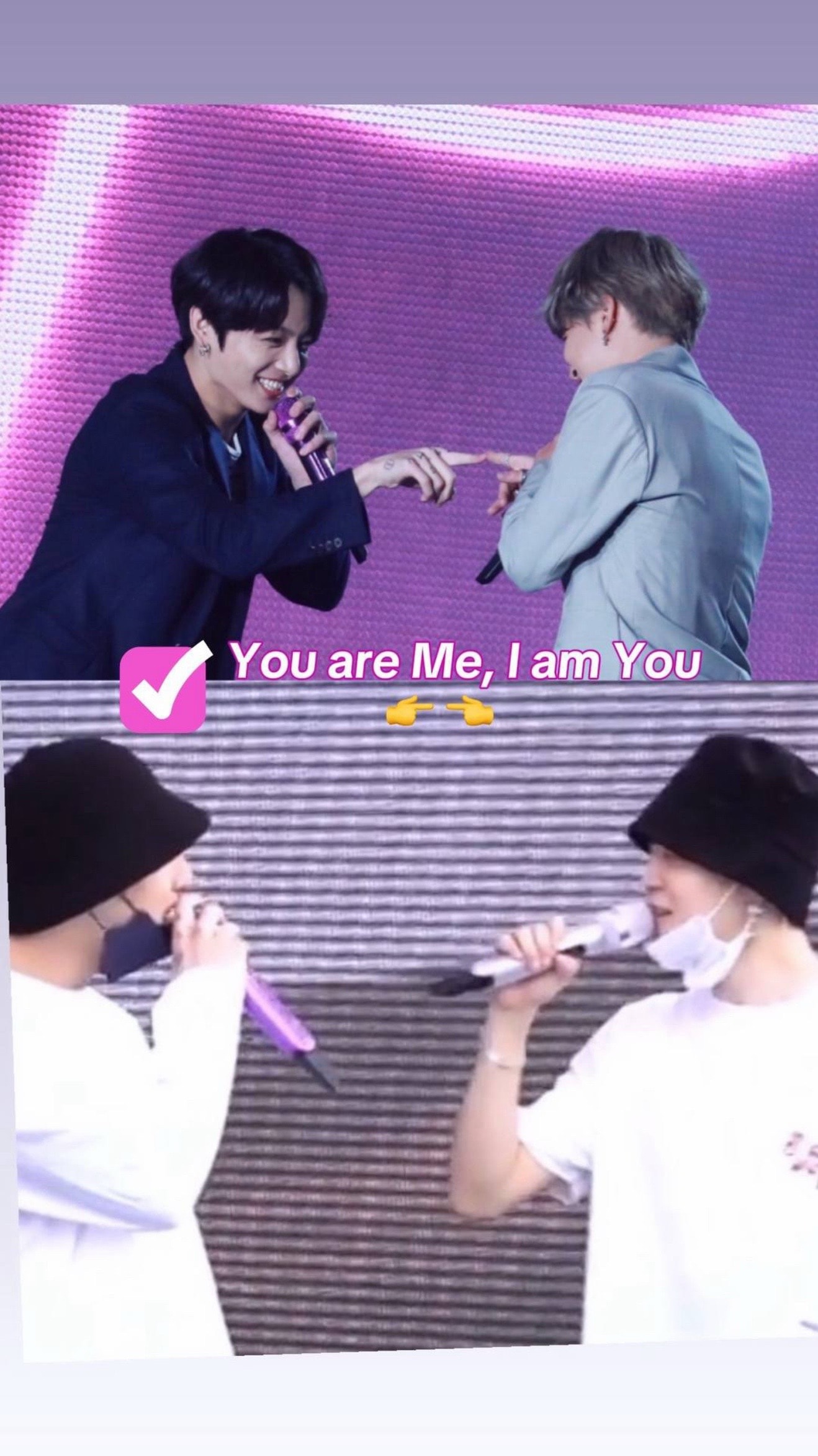 BTS matching set moment