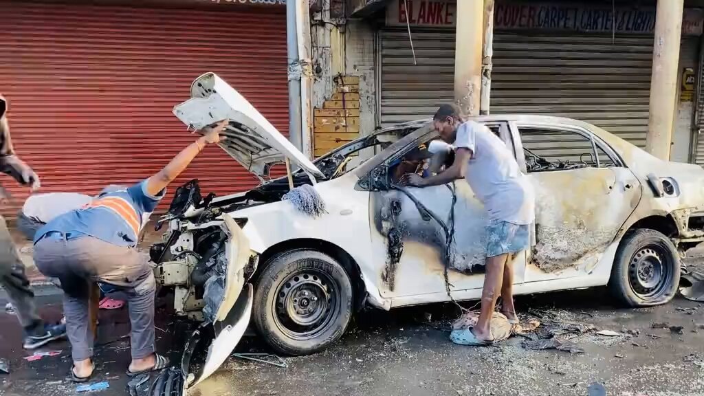 AMD vehicle destruction