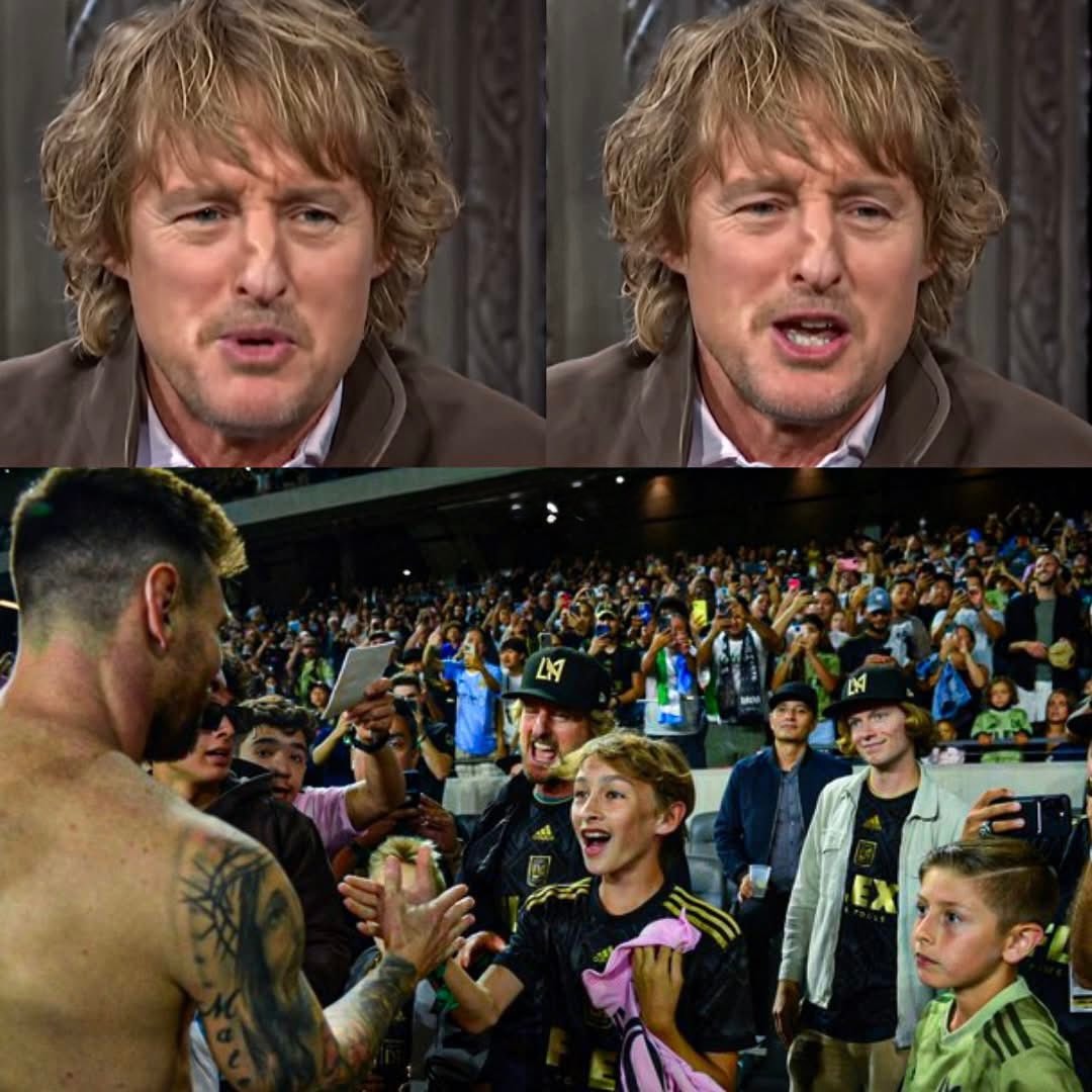 Owen Wilson on meeting Lionel Messi
