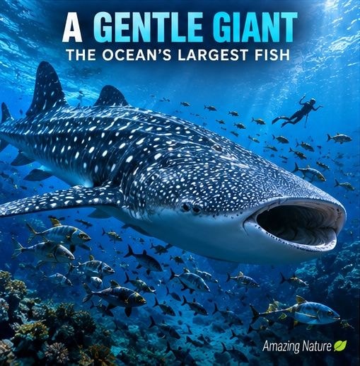 Whale shark largest living fish