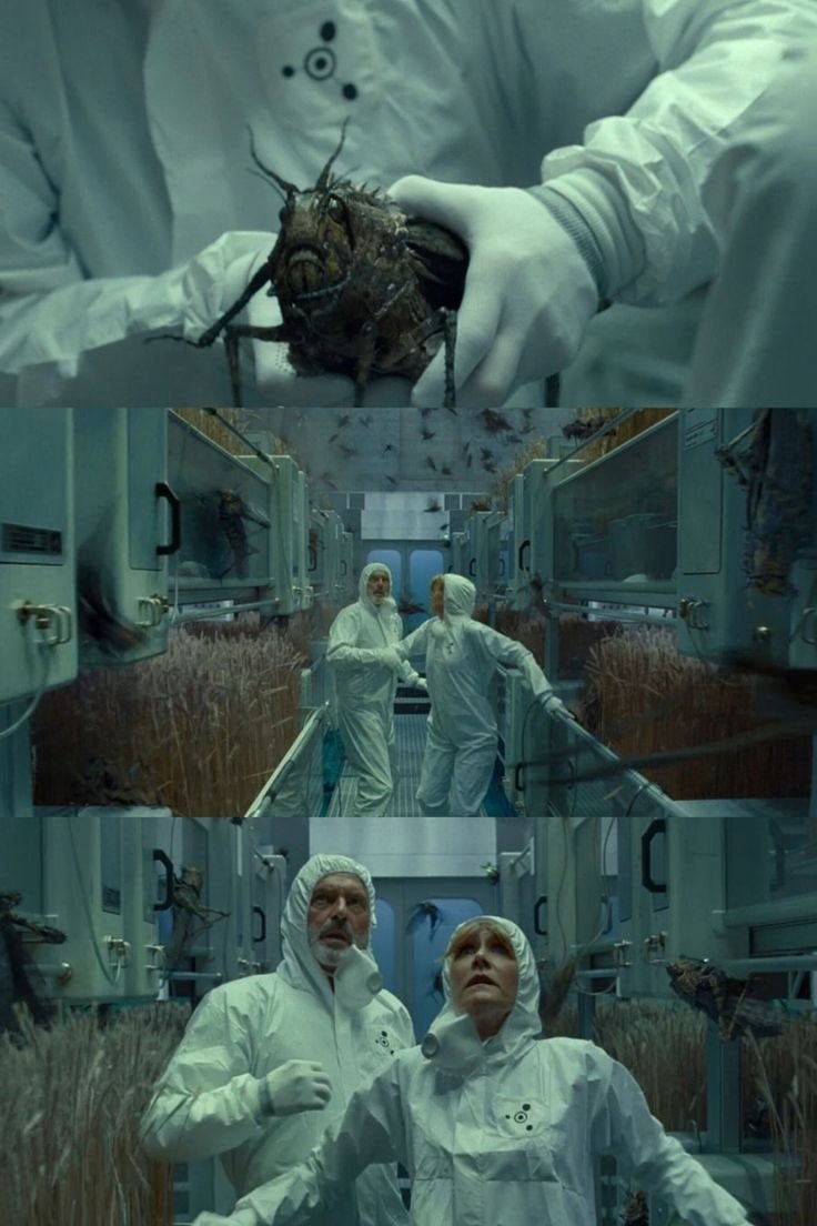 Sci-fi horror movie scenes