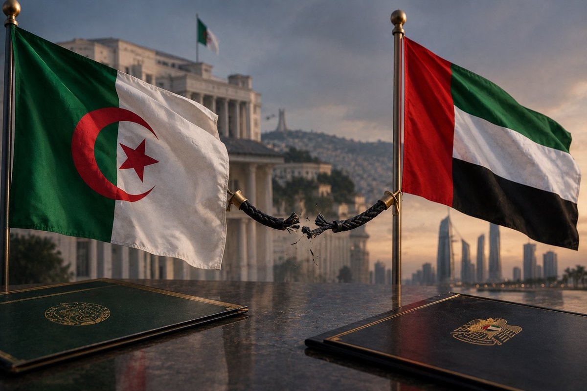 Algeria cuts diplomatic ties with UAE