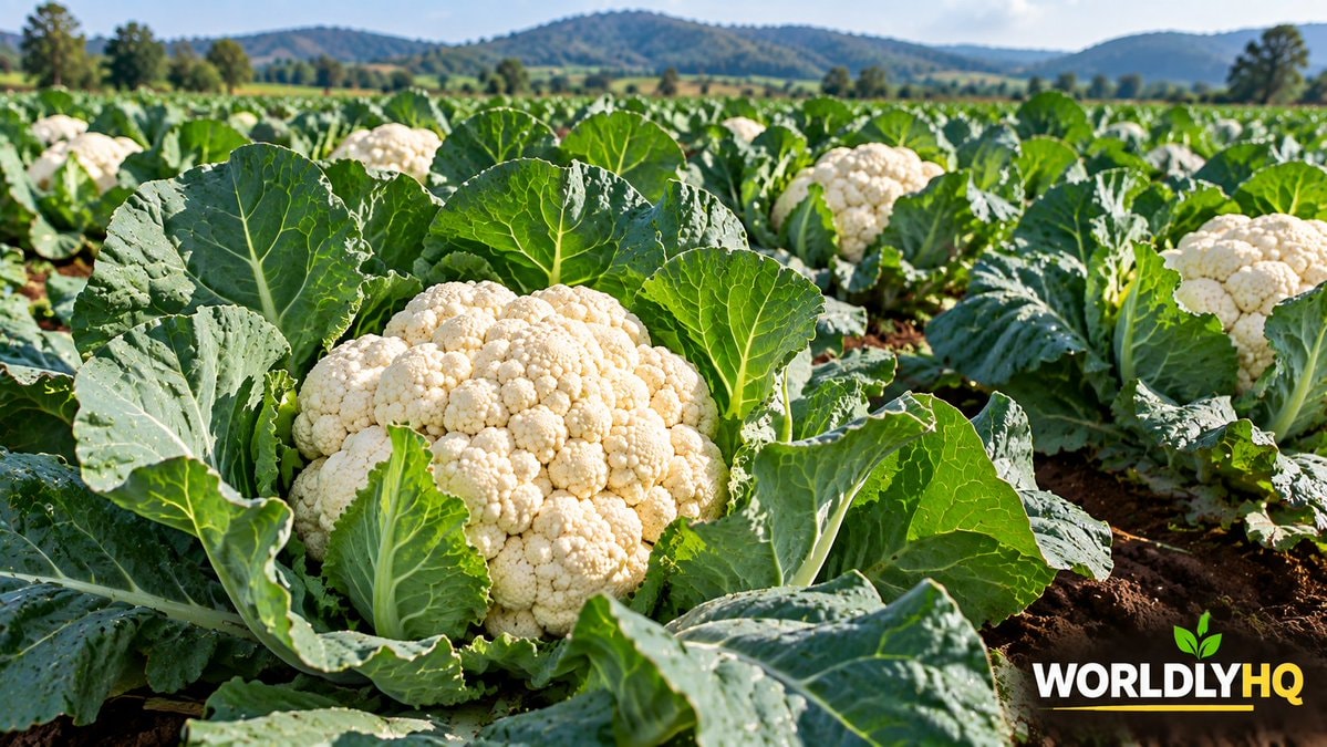 Top cauliflower and broccoli producing countries 2024