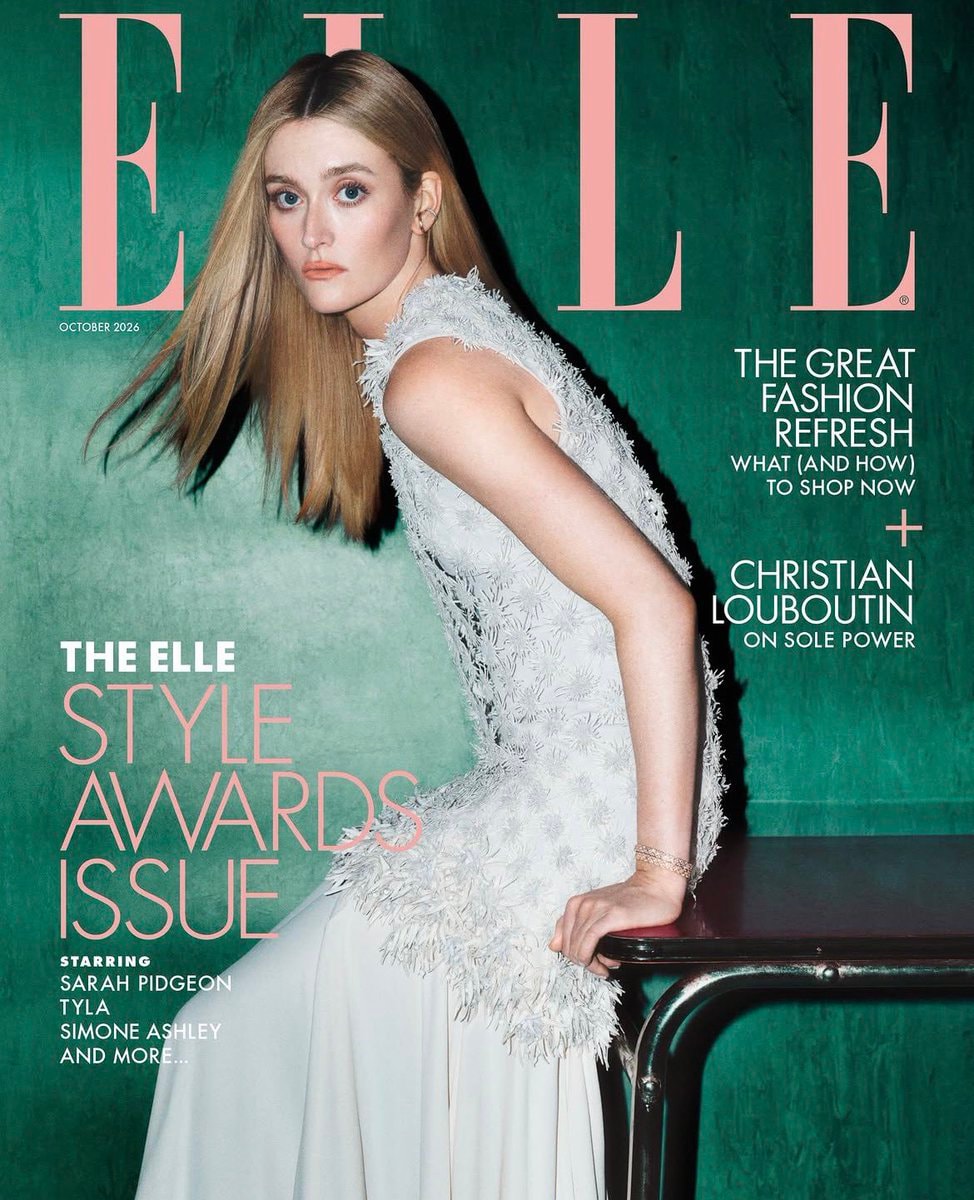 Sarah Pidgeon ELLE UK The Modern Muse of the Year