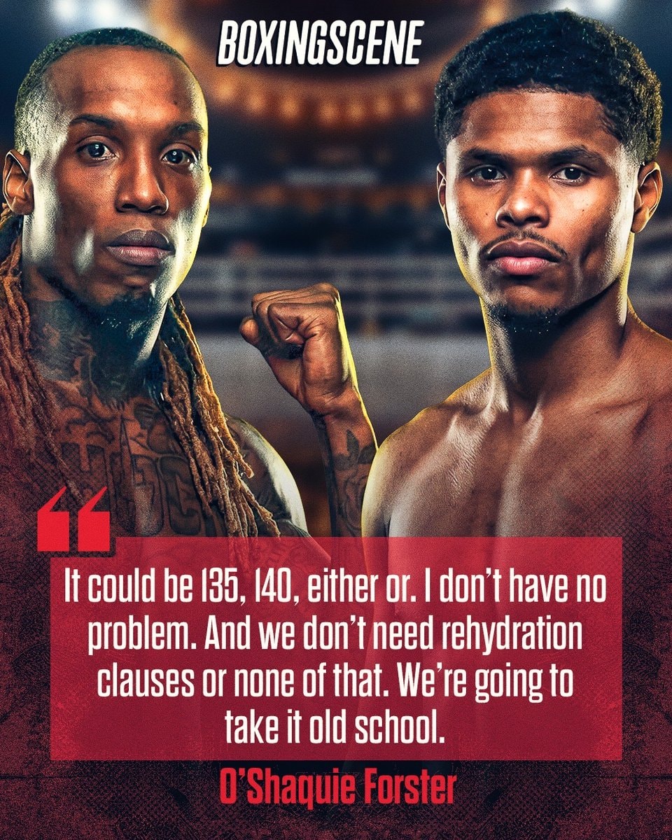 O'Shaquie Foster calls out Shakur Stevenson