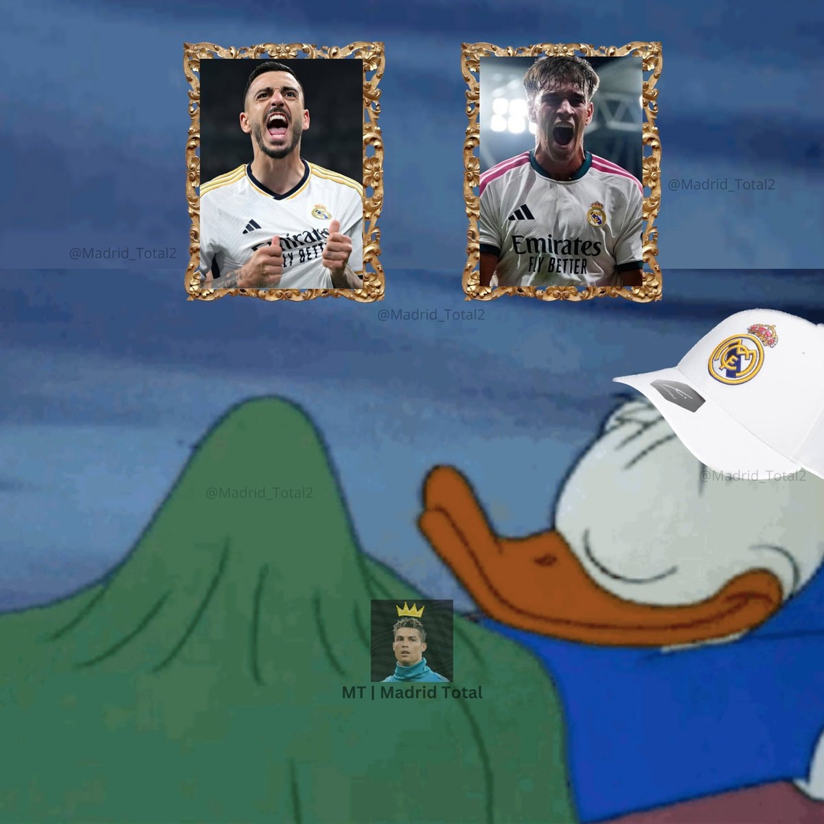 Real Madrid fan meme