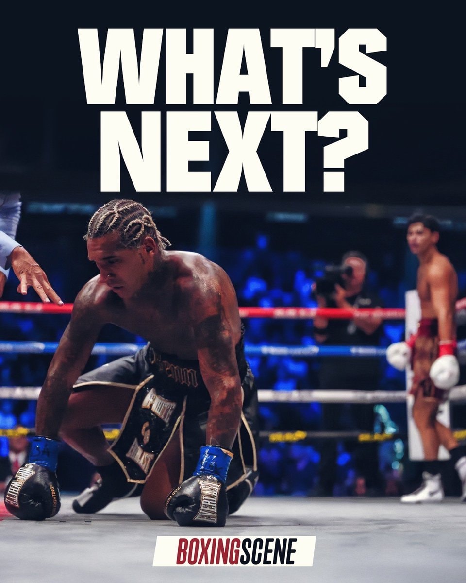 Conor Benn after loss to Ryan Garcia