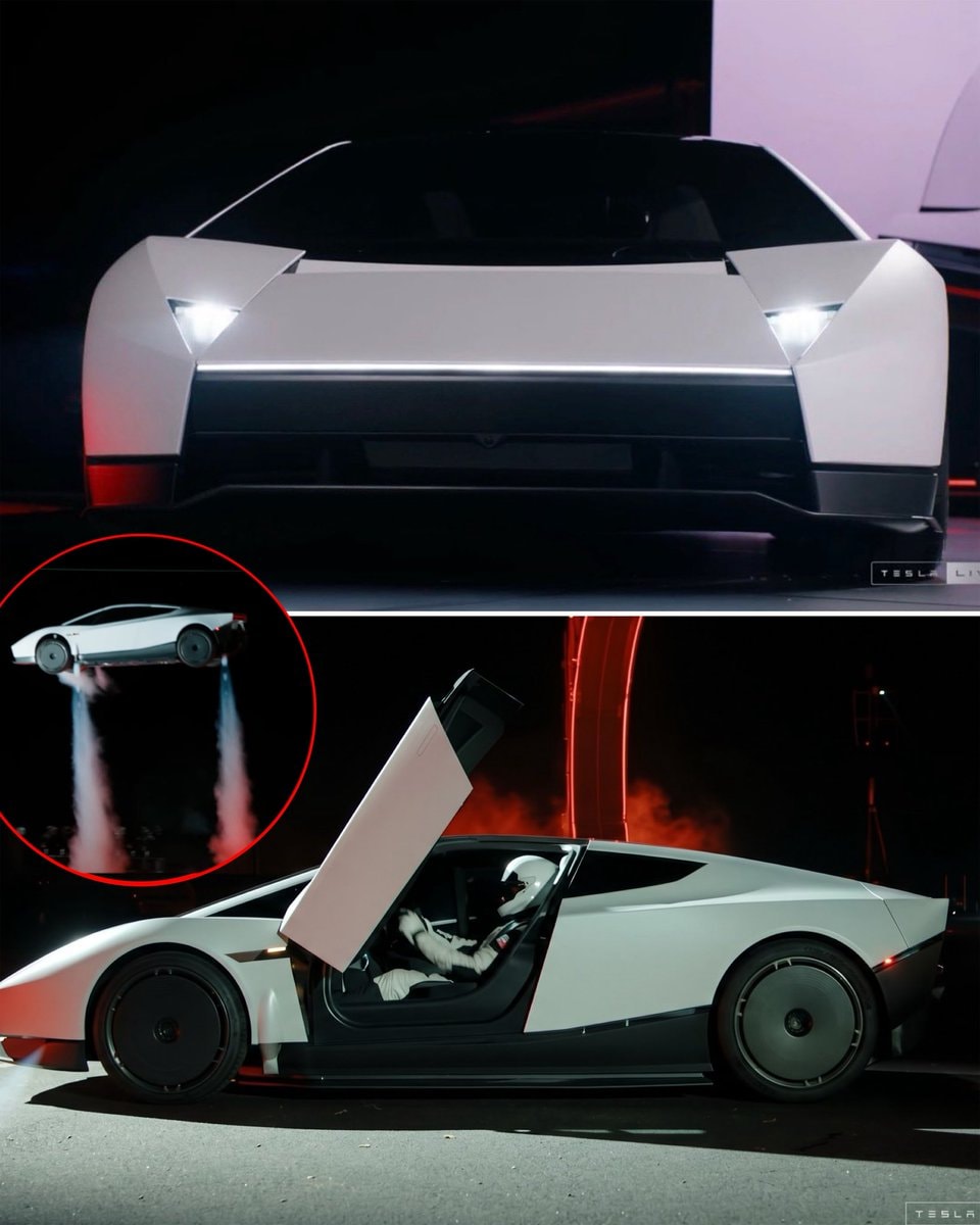 Tesla Roadster SpaceX thrusters