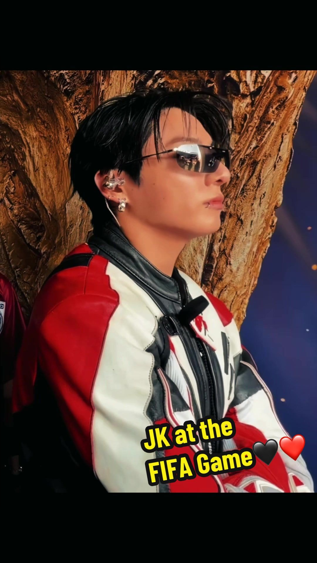 Jungkook at the FIFA Game
