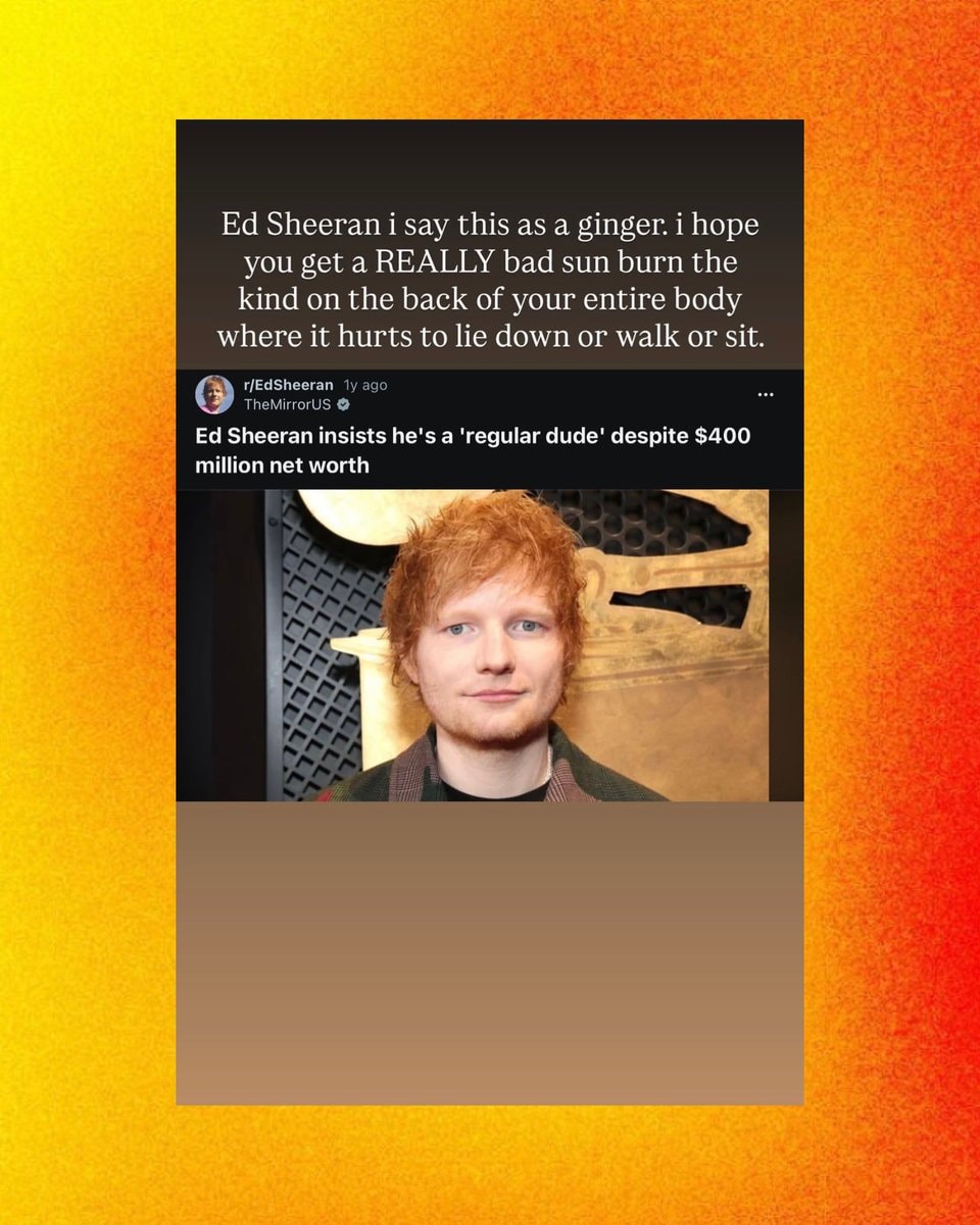 Hannah Einbinder Ed Sheeran repost (photo 2 of 2)