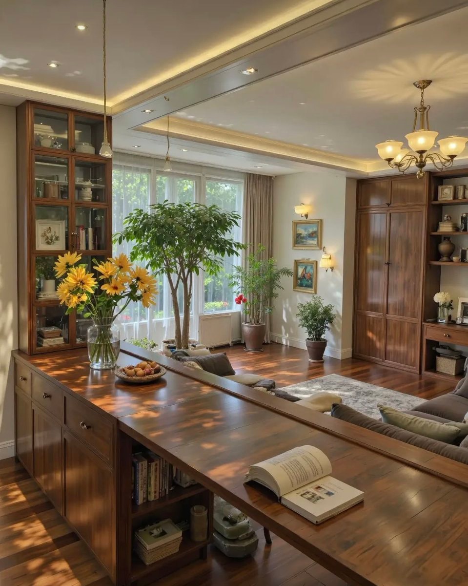 modern kitchen and dining area (photo 4 of 4)