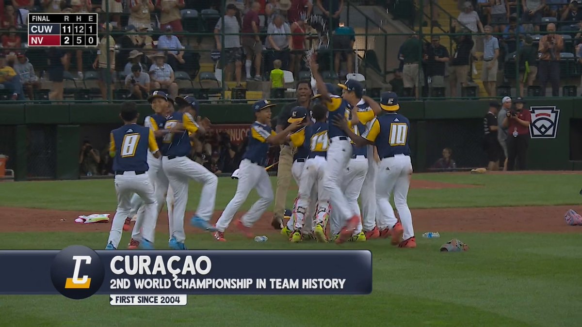 Curacao wins LLWS title