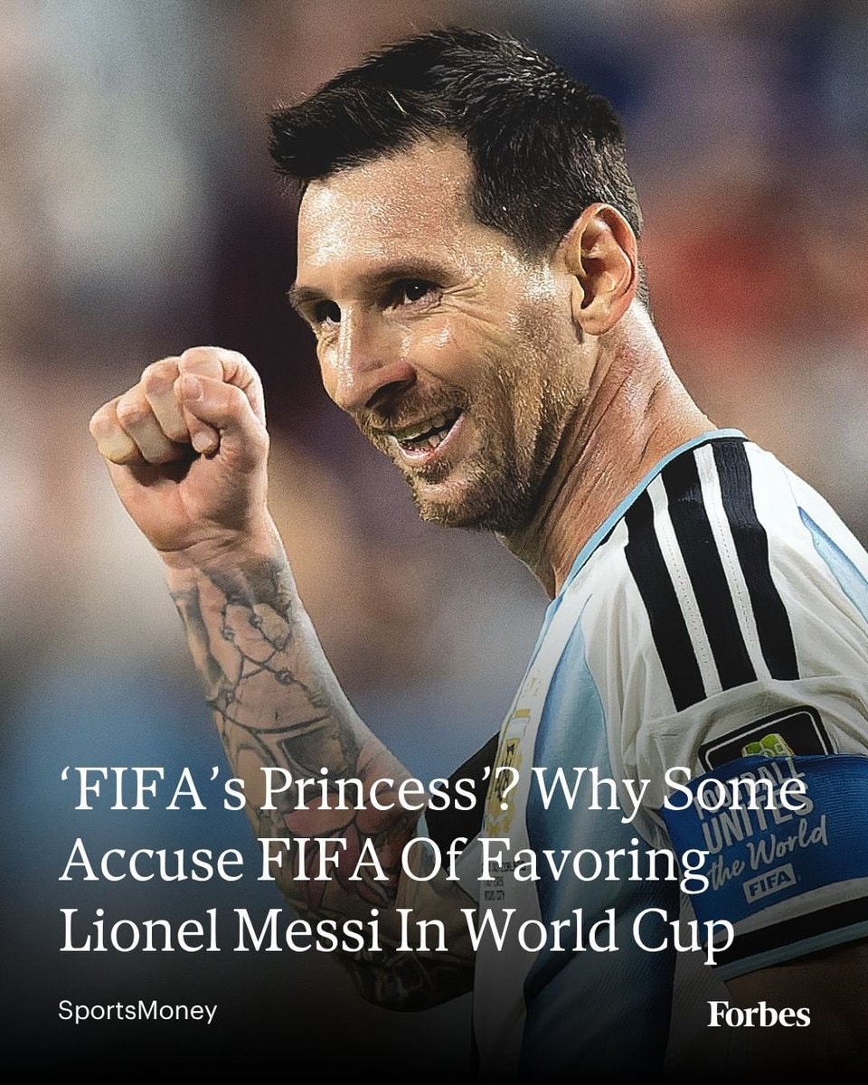 Forbes FIFA's Princess Lionel Messi accusations