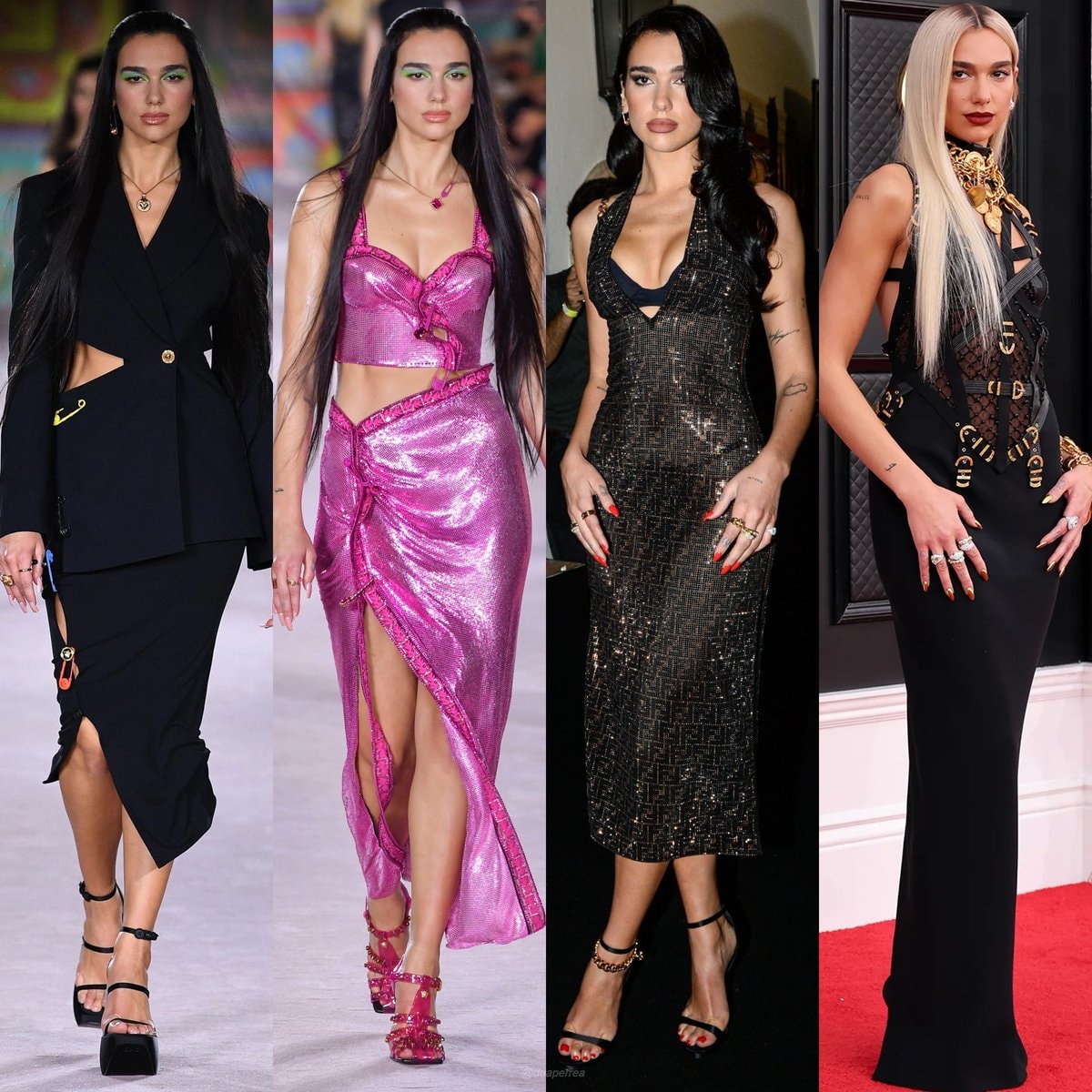 Dua Lipa in Versace (photo 2 of 4)