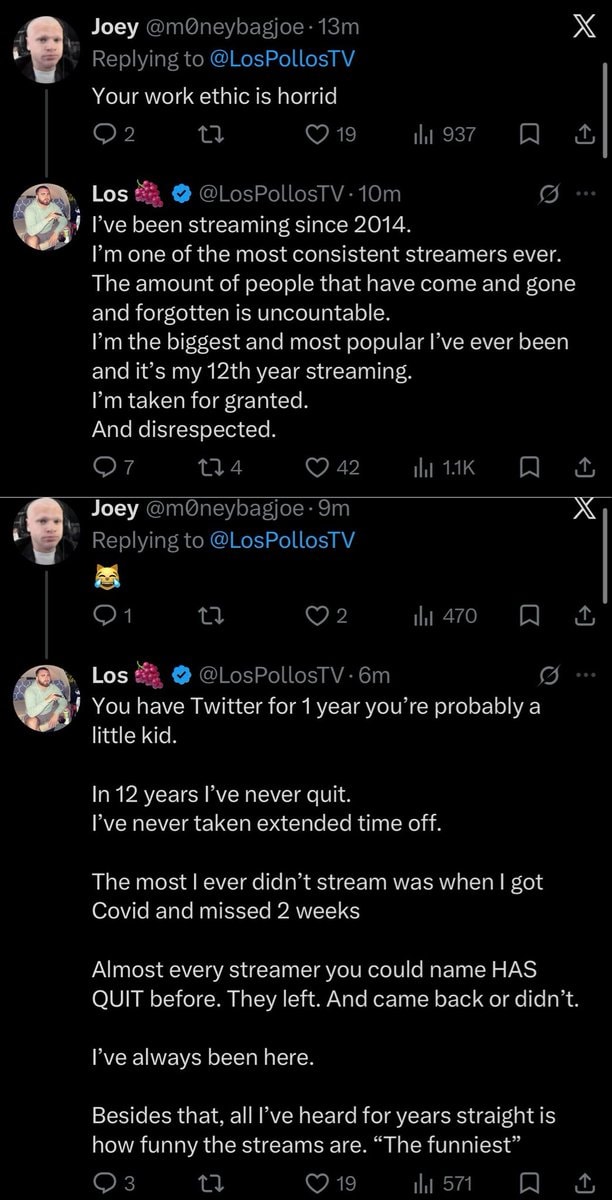 LosPollosTV Complex 25 Best Streamers rant (photo 2 of 3)