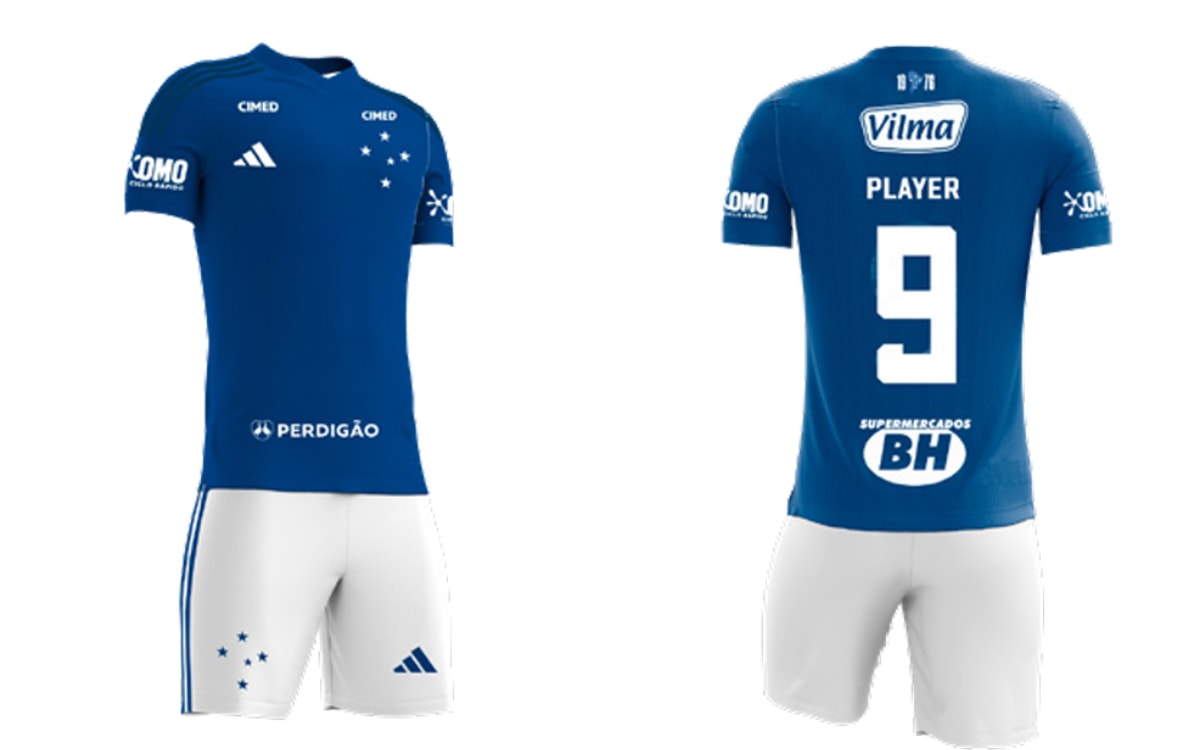 Cruzeiro jersey vs São Paulo